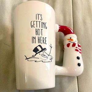 California Pantry it is getting hot here sculpted holiday coffee mug